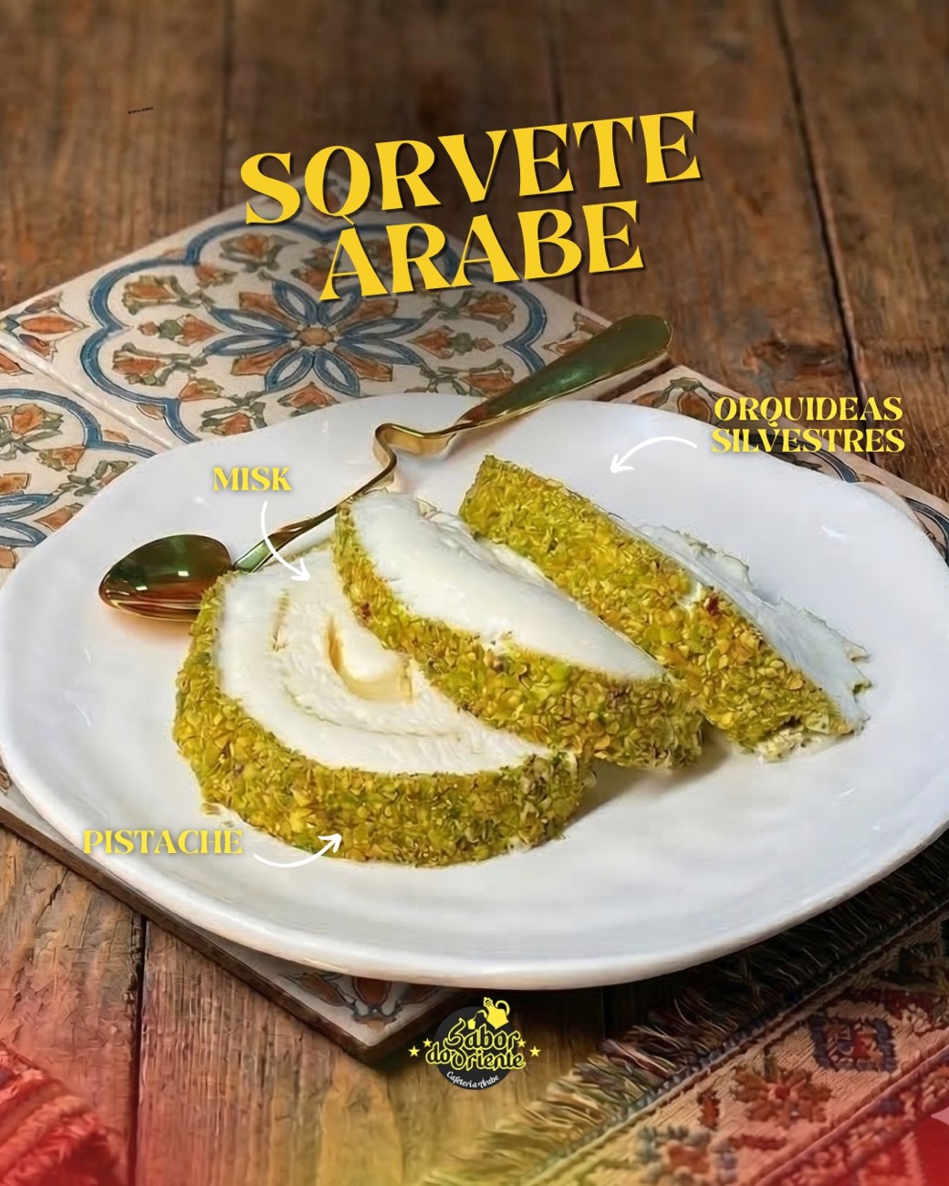 Sorvete Árabe (Booza)